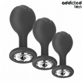 ADDICTED TOYS - LOTE DE 3 PLUGS ANAIS COM ESFERAS