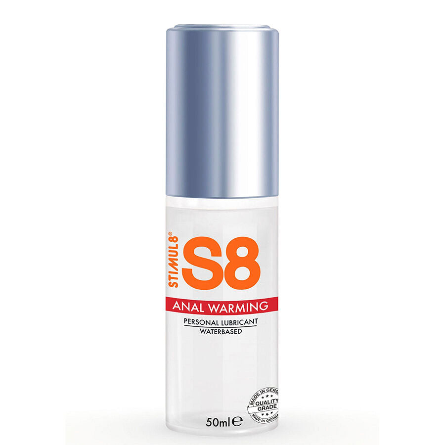 STIMUL8 - S8 LUBRIFICANTE ANAL EFEITO AQUECIMENTO 50 ML