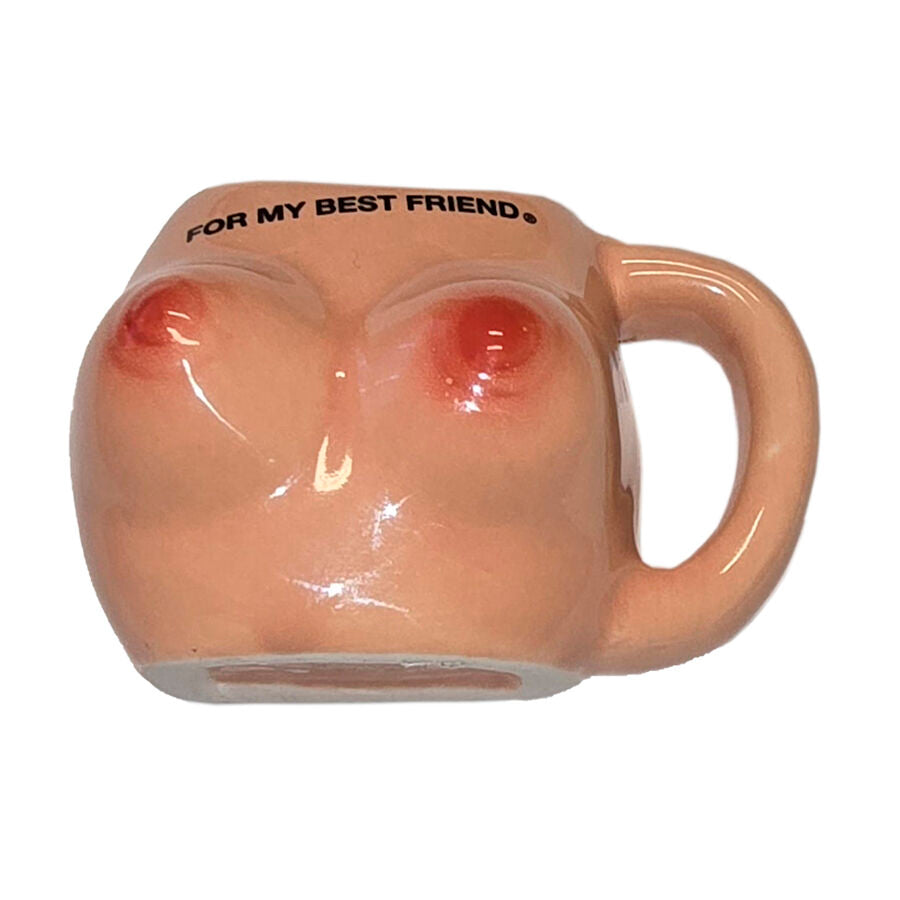 DIABLO PICANTE – ÌMAN DE FRIGORÍFICO NUMA CANECA DE CERÂMICA “PARA O MEU MELHOR AMIGO”