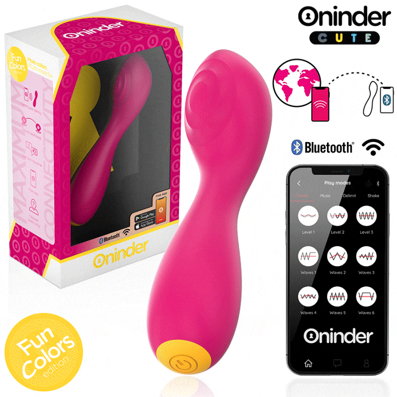 ONINDER CUTE - LOVE BUDDY MASTER VIBRADOR PONTO G - APLICAÇÃO GLOBAL GRATUITA