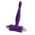 ROCKS-OFF - PEQUENAS SENSAÇÕES TEAZER VIBRADOR PLUG ANAL ROXO