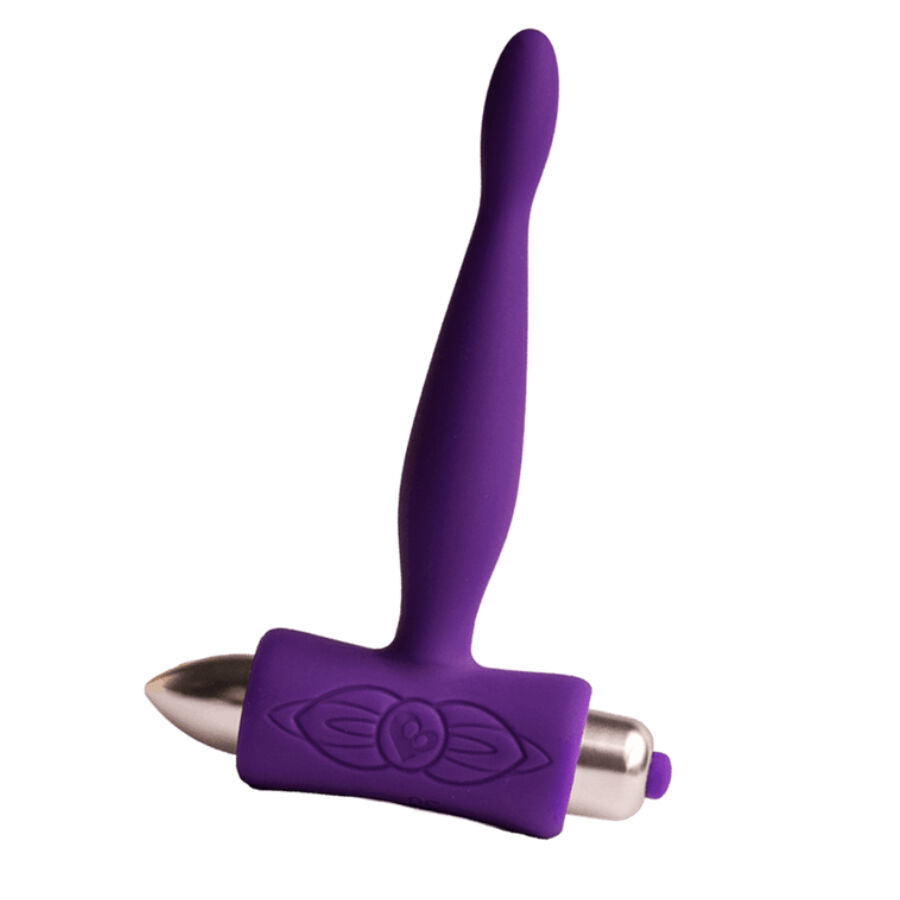 ROCKS-OFF - PEQUENAS SENSAÇÕES TEAZER VIBRADOR PLUG ANAL ROXO