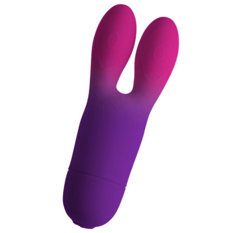 ROCKS-OFF - GLO-GIRL VIBRADOR FLEXÍVEL EM COELHO ROXO