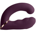 ROCKS-OFF - GEMINI VIBRADOR DUPLO ESTIMULADOR DE CLITÓRIS PONTO G ROXO