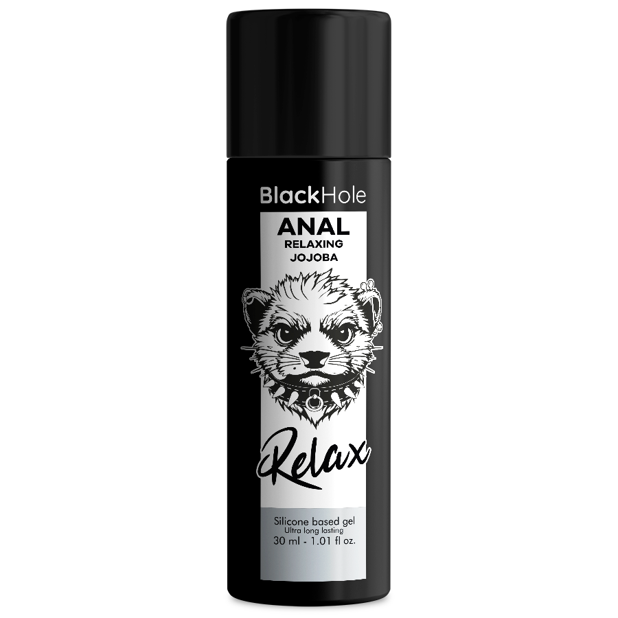 BLACK HOLE - RELAXANTE ANAL JOJOBA RELAX BASE SILICONE 30 ML