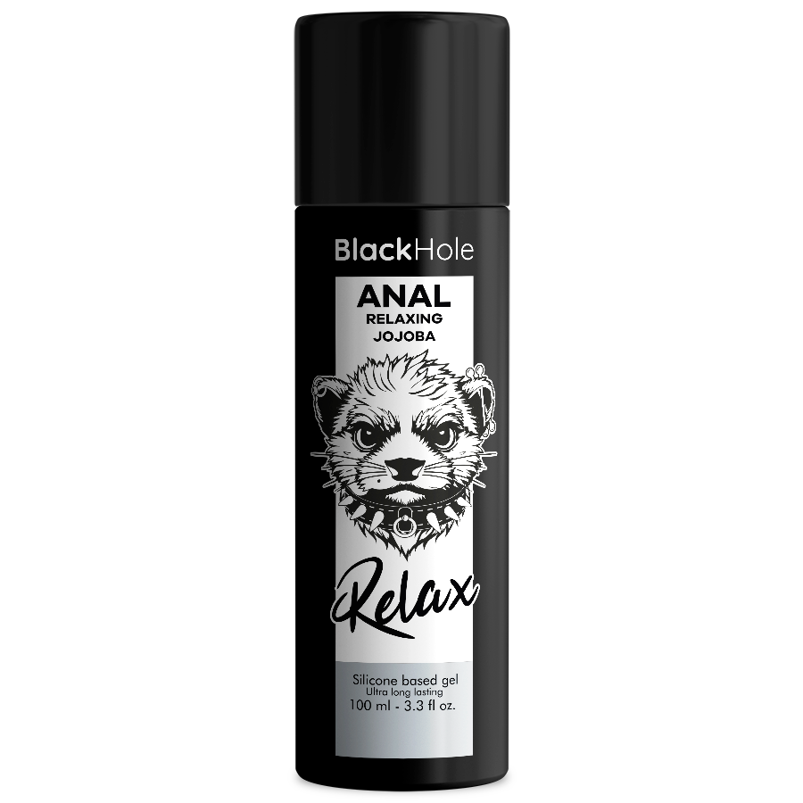 BLACK HOLE - RELAXANTE ANAL JOJOBA RELAX BASE SILICONE 100 ML