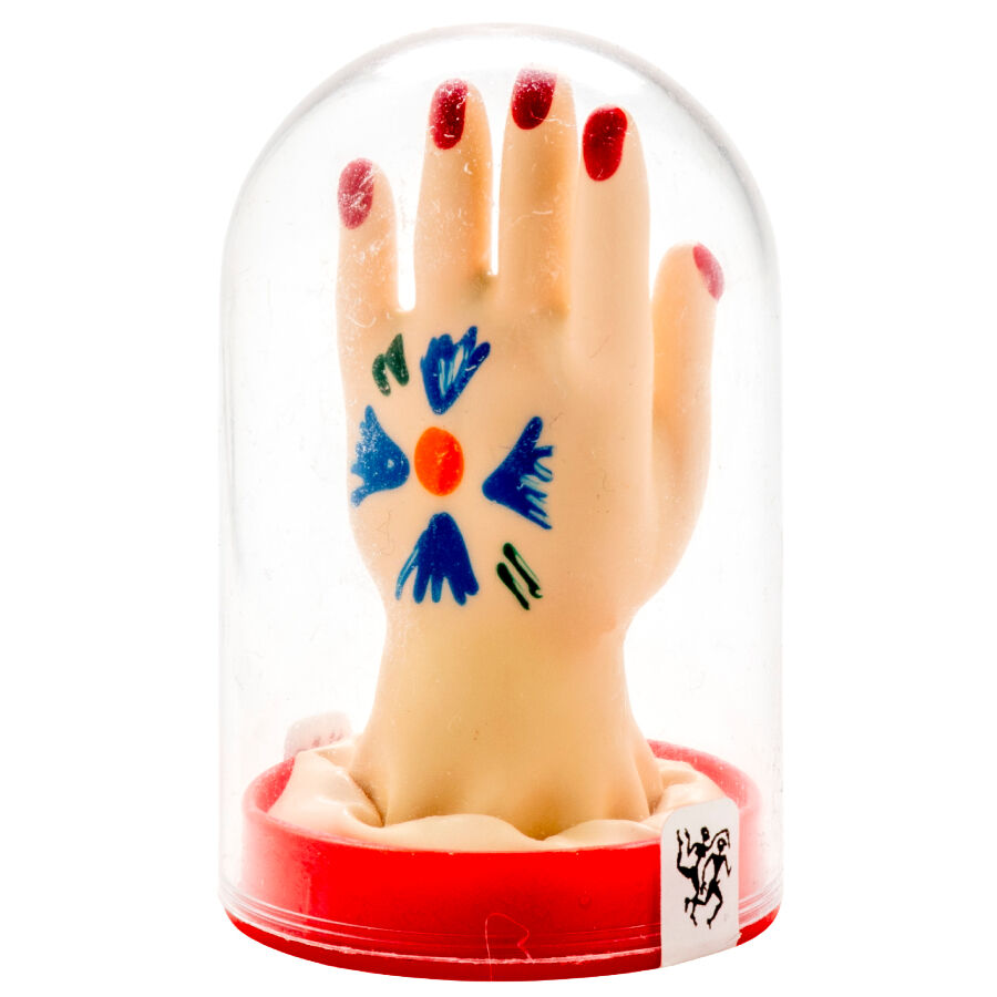 CONDOMERIE - PRESERVATIVOS DE FANTASIA PINTADOS À MÃO MODELO MÃO 1