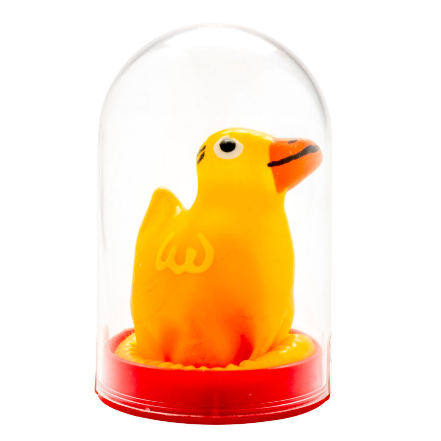 CONDOMERIE - PRESERVATIVOS FANTASIA PINTADOS À MÃO EM FORMA DE PATO