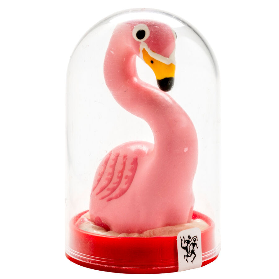 CONDOMERIE - PRÃ‰SERVATIFS FANTAISIE PEINTS Ã€ LA MAIN ROSE FLAMANT