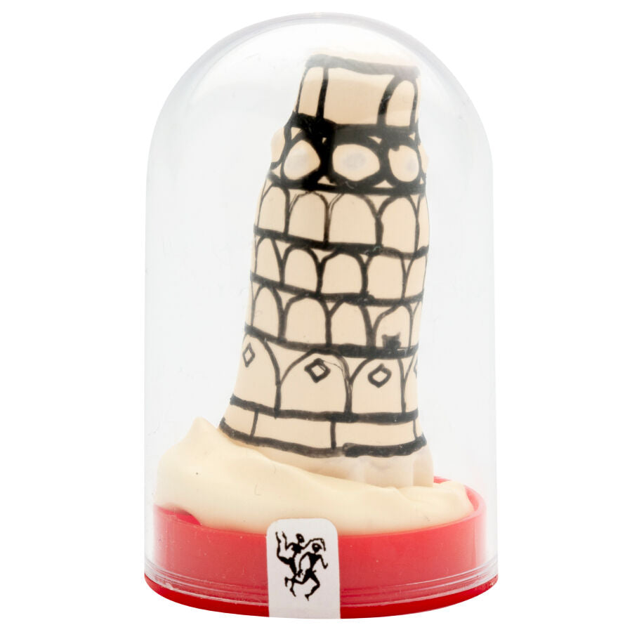 CONDOMERIE - PRESERVATIVOS DE FANTASIA PINTADOS À MÃO TORRE DE PISA