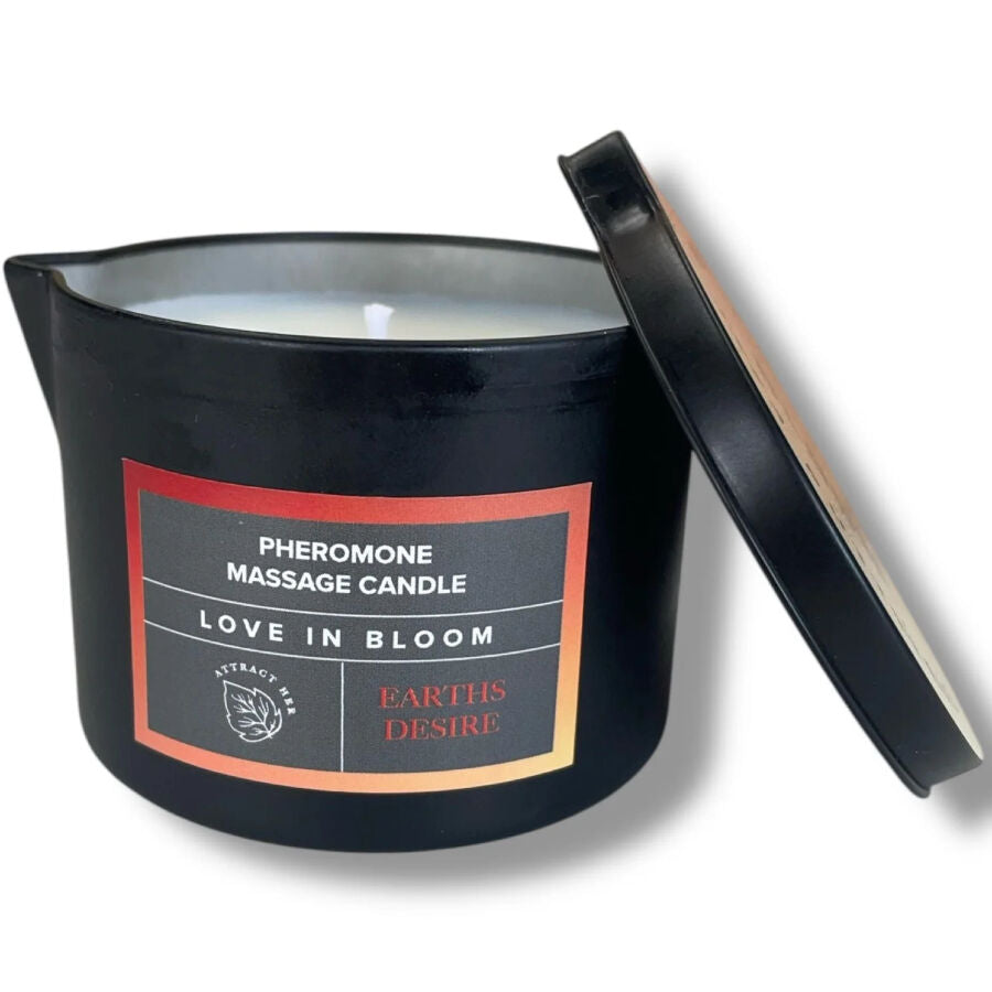 EYE OF LOVE - VELA DE MASSAGEM SATIVA EARTHS DESIRE 150 ML