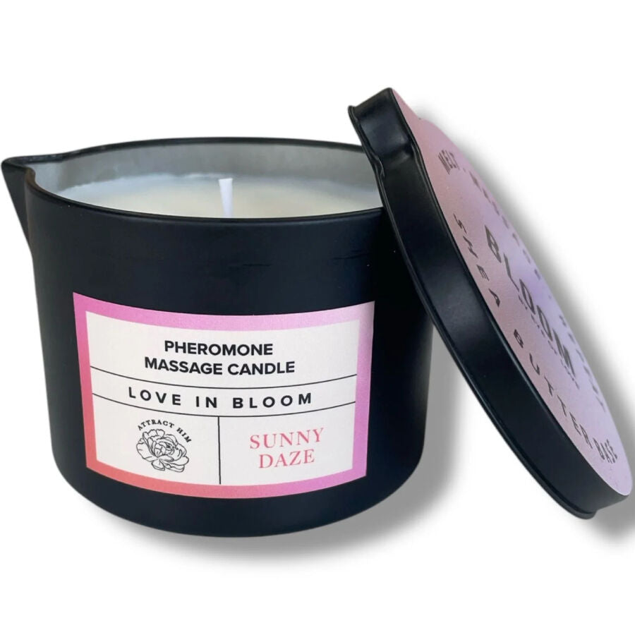 EYE OF LOVE - VELA DE MASSAGEM BLOOM SATIVA SUNNY DAZE 150 ML