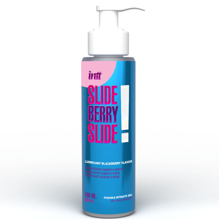 INTT RELEASES - LUBRIFICANTE ÍNTIMO À BASE DE ÁGUA COMESTÍVEL SABOR AMORA 100 ML