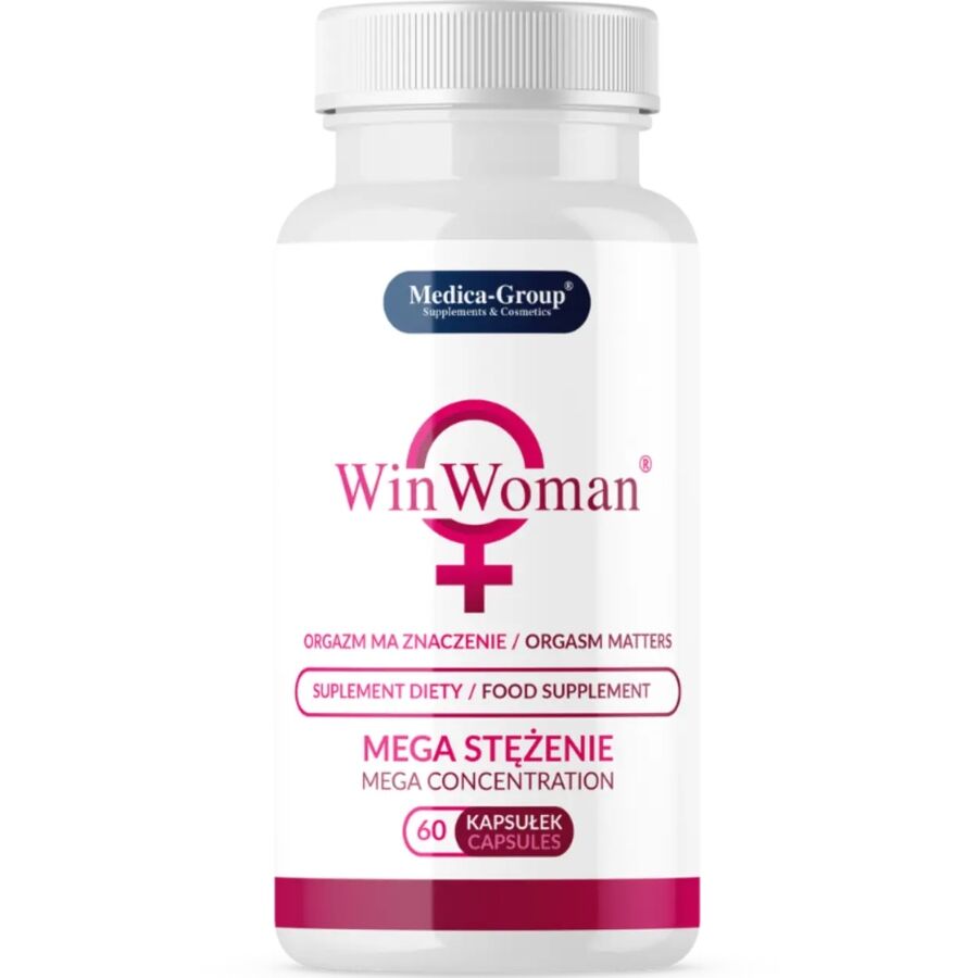 MEDICA GROUP - WIN WOMAN AUMENTO DA LIBIDO 60 CÁPSULAS
