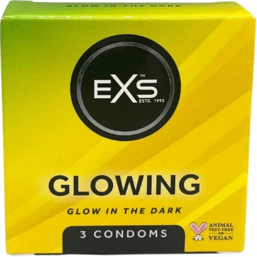 PRESERVATIVOS EXS - BRILHAM NO ESCURO
