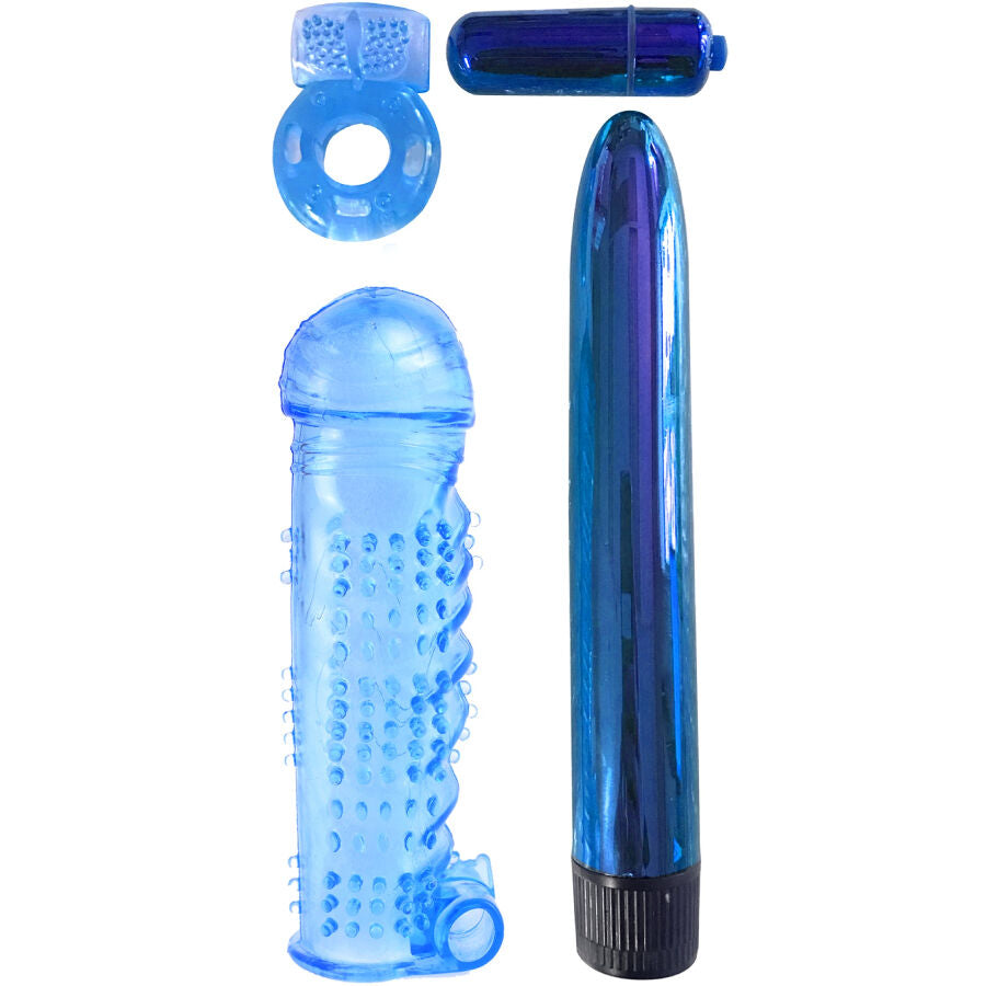 CLASSIX - KIT DE PRAZER SUPREMO PARA CASAIS AZUL