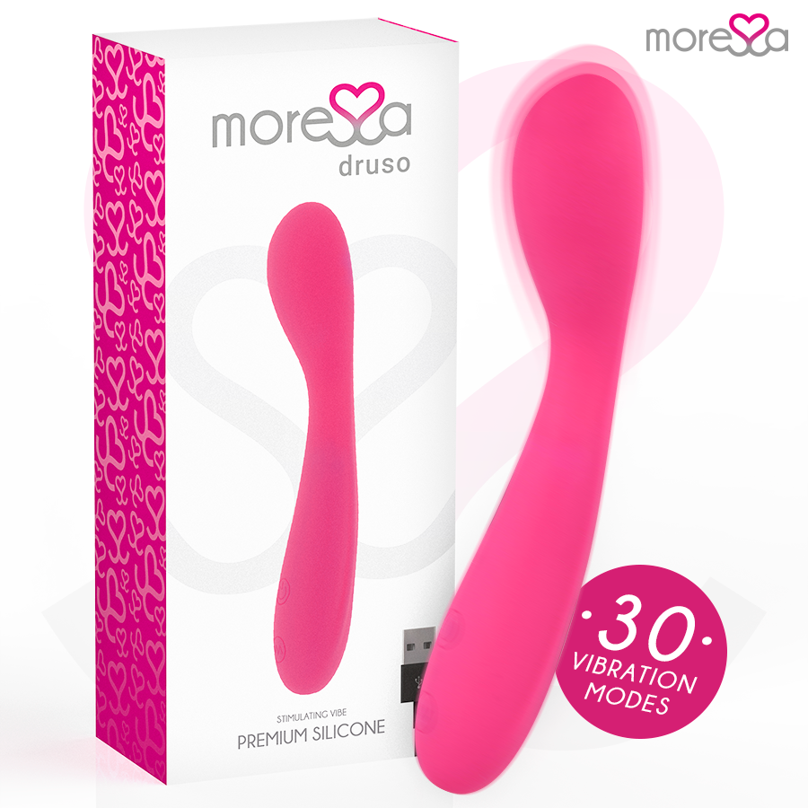 MORESSA - DRUSO RECARREGÁVEL EM SILICONE PREMIUM