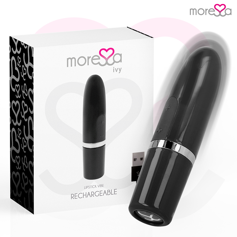 MORESSA - IVY VIBRADOR ESTIMULADOR DE VIAGEM PRETO