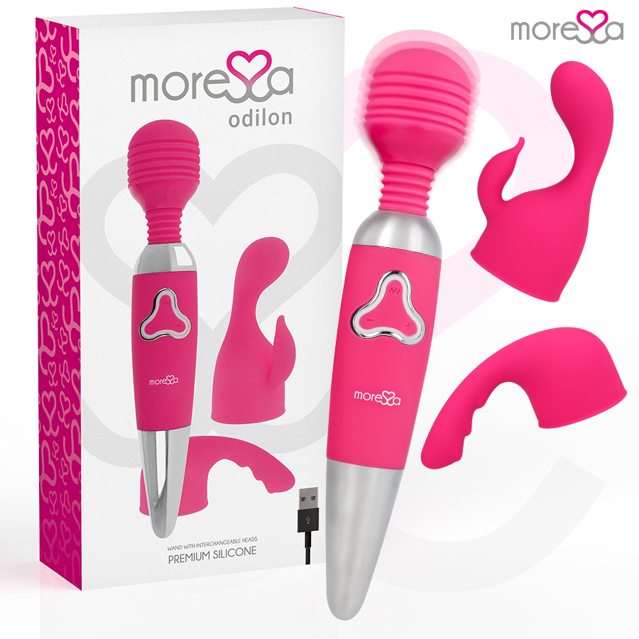 MORESSA - ODILON RECARREGÁVEL EM SILICONE PREMIUM