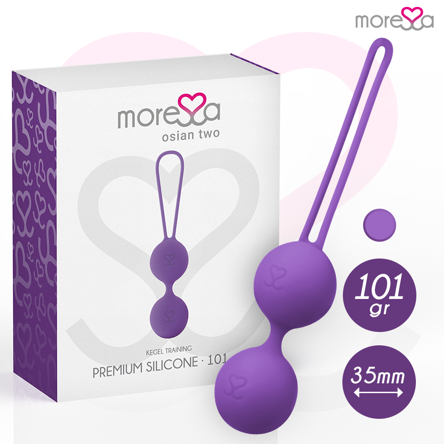 MORESSA - OSIAN DOIS SILICONE LILÁS PREMIUM