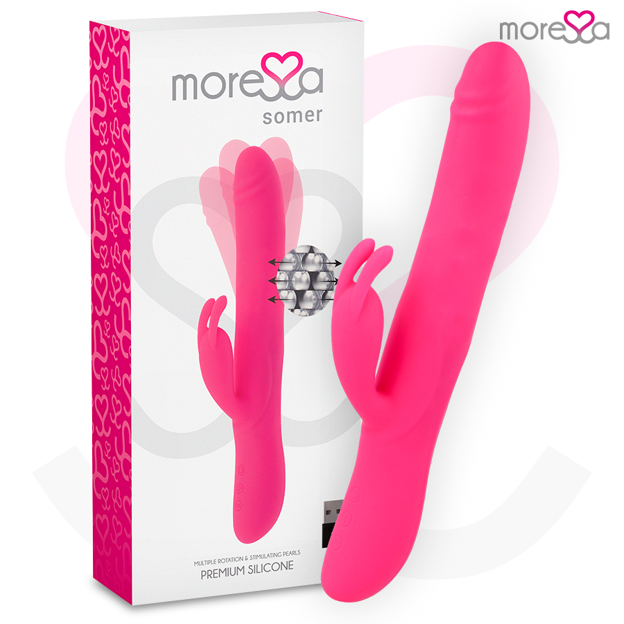 MORESSA - VIBRADOR SOMER PREMIUM ROTAÇÕES MÚLTIPLAS