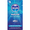 SKINS - PACK DE 16 PRESERVATIVOS NATURAIS PREMIUM