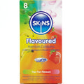 SKINS - EMBALAGEM DE 8 PRESERVATIVOS PREMIUM MULTISSABORES