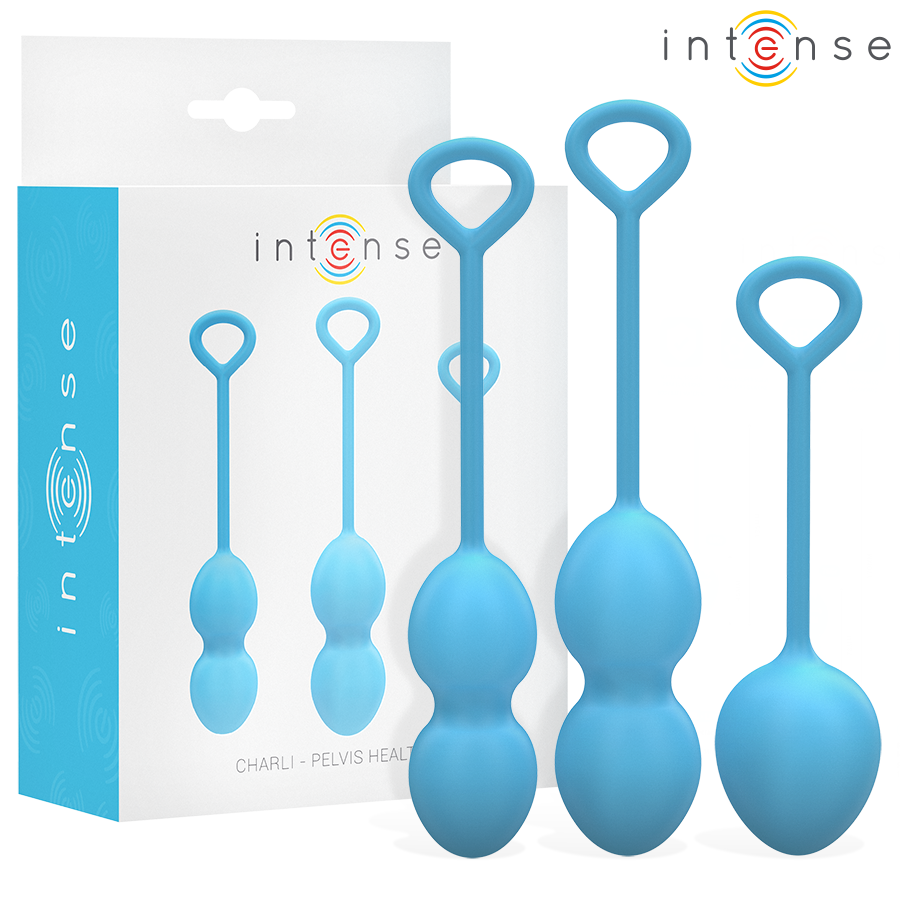 INTENSE - CONJUNTO DE BOLAS GEISHA CHARLI AZUL