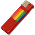 ORGULHO - ISQUEIRO FÚCSIA COM BANDEIRA LGBT