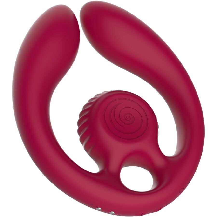 SNAIL VIBE - GIZI DUO ESTIMULADOR DE CASAIS CONTROLO REMOTO ROXO