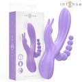 INTENSO - MIKO VIBRADOR COELHO TRIPLO, ESTIMULADOR E ANAL 7 VIBRAÇÕES ROXO