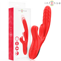INTENSE - ROSALIA VIBRADOR MULTIFUNÇÕES 3 EM 1 VERMELHO