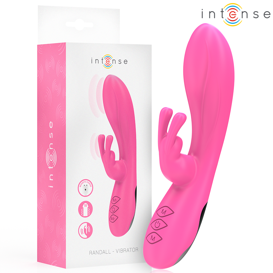INTENSO - RANDALL VIBRADOR RABBIT 10 VIBRAÇÕES ROSA