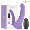 INTENSO - EDDIE VIBRADOR 17,5 CM 10 VIBRAÇÕES ROXO CONTROLO REMOTO