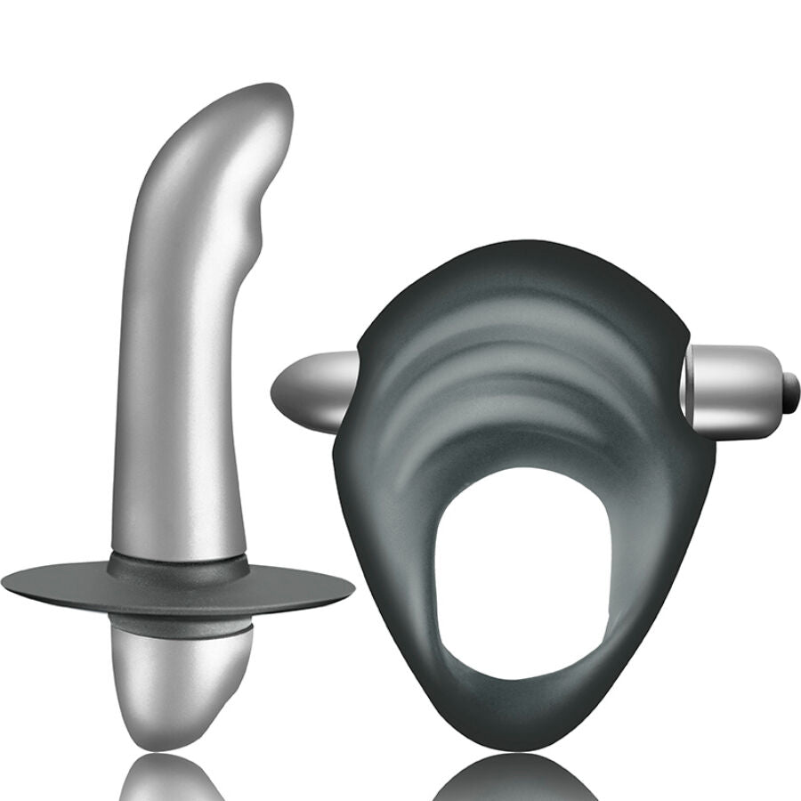 CLIMAXIMUM - KIT ANEL PENITENCIÁRIO ENTICE + VIBRADOR PROSTÁTICO PARA INICIANTES