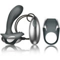 CLIMAXIMUM - KIT EXCITE ANEL PENIANO + MASSAGEM DE PRÓSTATA COM FIO