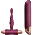 CLIMAXIMUM - KIT RAPTURE VIBRADOR CLÁSSICO + PLUG ANAL DE INICIANTE