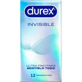 DUREX - PRESERVATIVOS ULTRA FINOS INVISÍVEL 12 UNIDADES