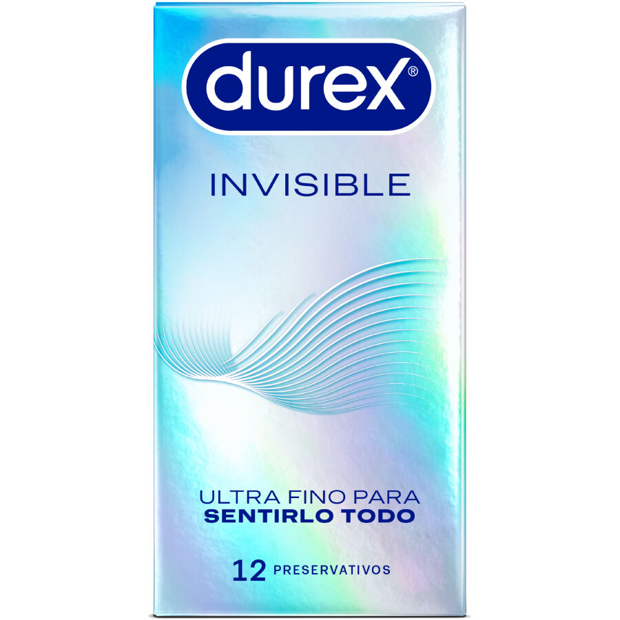 DUREX - PRESERVATIVOS ULTRA FINOS INVISÍVEL 12 UNIDADES