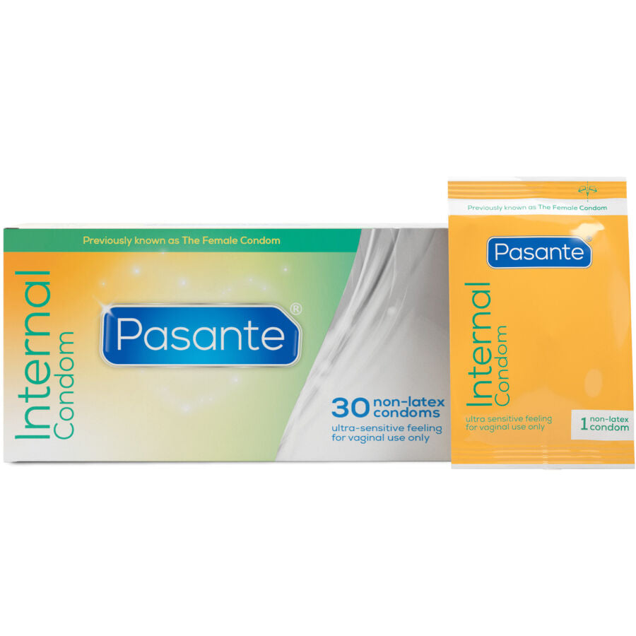PASSANTE - PRESERVATIVOS INTERNOS FEMININOS CAIXA 30 UNIDADES