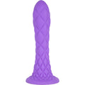 SILEXD - VIBRO SONHADOR DE SILICONE LÍQUIDO TERMORREATIVO ROXO 18,5 CM