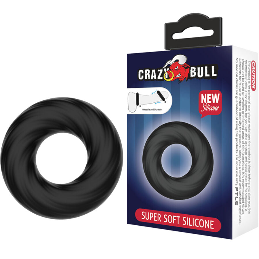 CRAZY BULL - ANEL DE SILICONE EM ESPIRAL
