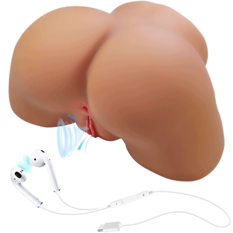 CRAZY BULL - ILANA VIBRADOR E SUGADOR FEMININO REALISTA COM SOM 6,8KG