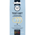 MISTER SIZE - KIT DE TESTE: 3 PRESERVATIVOS DE TAMANHOS DIFERENTES + MISTURA DE PONTOS