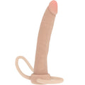 GET REAL - PENETRADOR ANAL DE SILICONE DUPLO DUPLA CONFUSÃO 16 CM