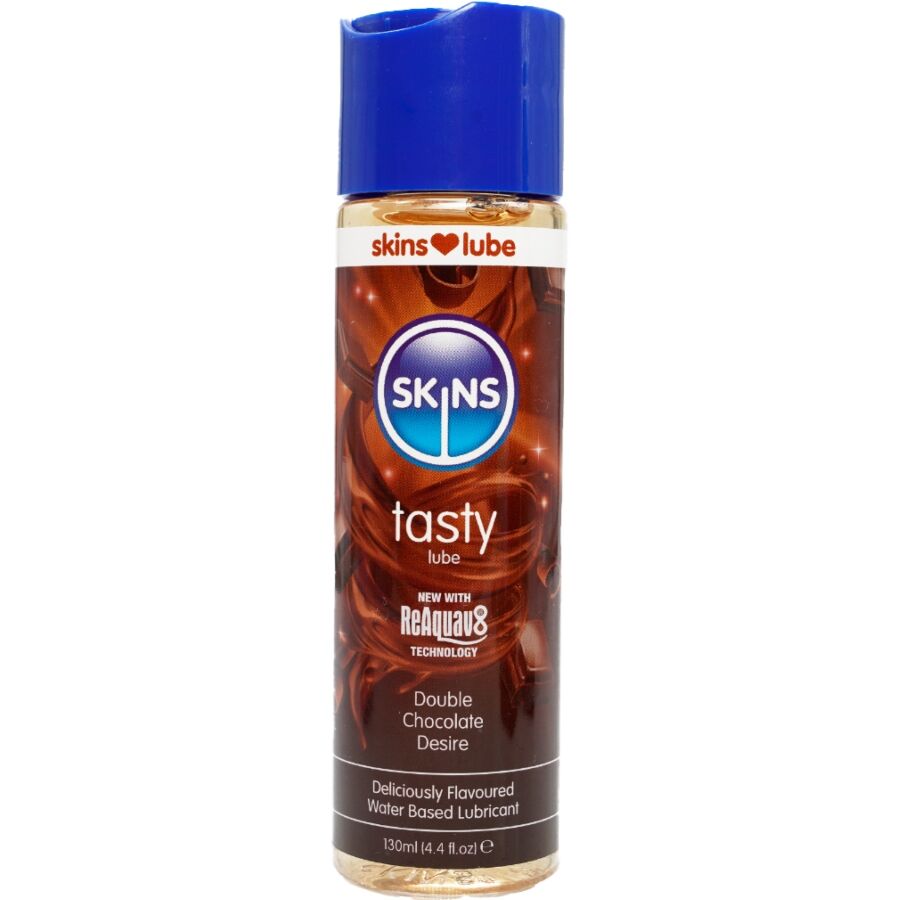 SKINS - LUBRIFICANTE À BASE DE ÁGUA DUPLO CHOCOLATE 130 ML