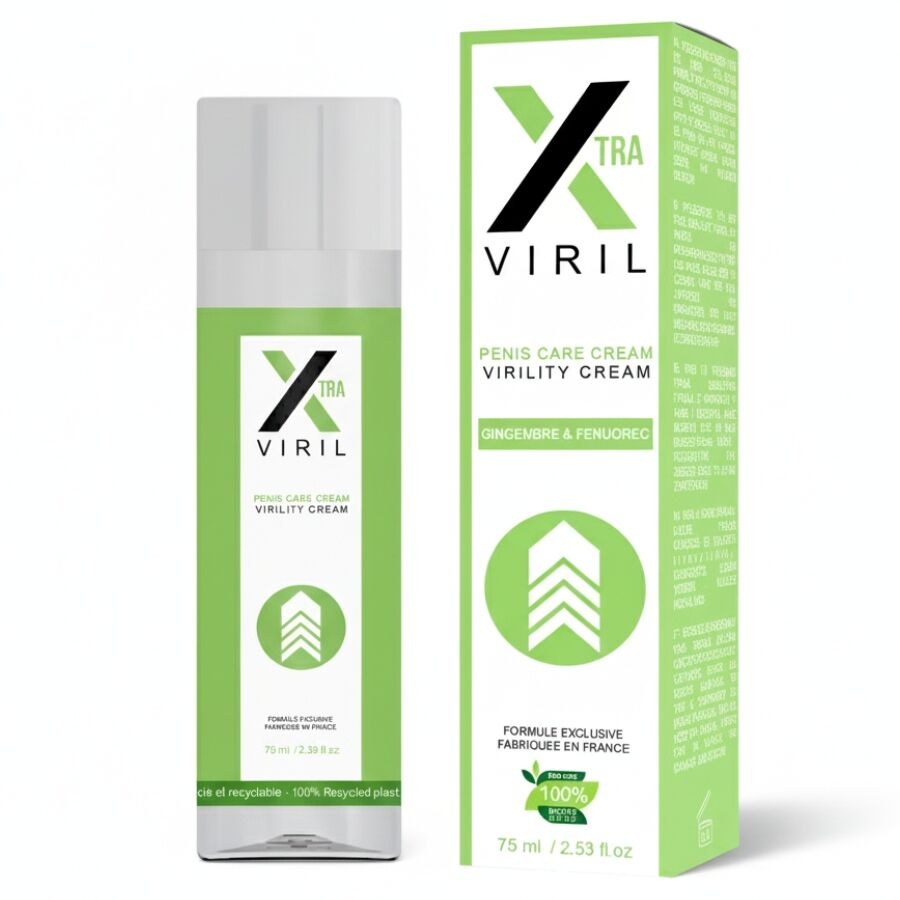RUF - CREME X VIRIL PARA AUMENTAR A EREÇÃO E O TAMANHO