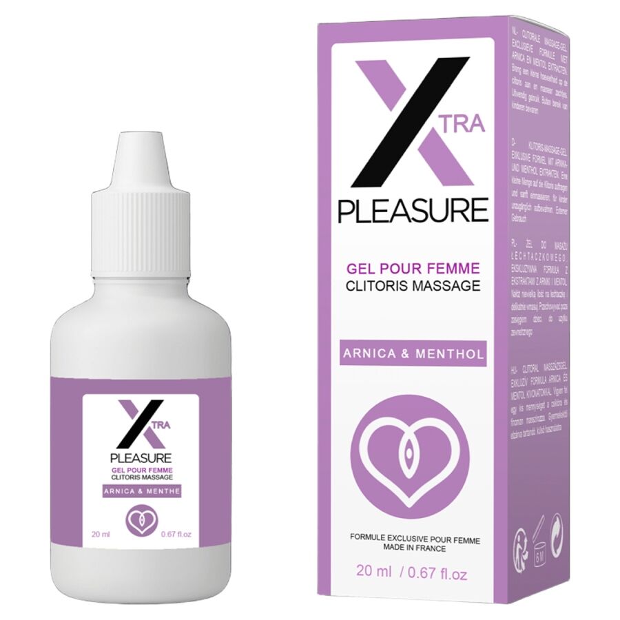 RUF - X GEL DE MASSAGEM DE PRAZER PARA O CLITÓRIS 20 ML