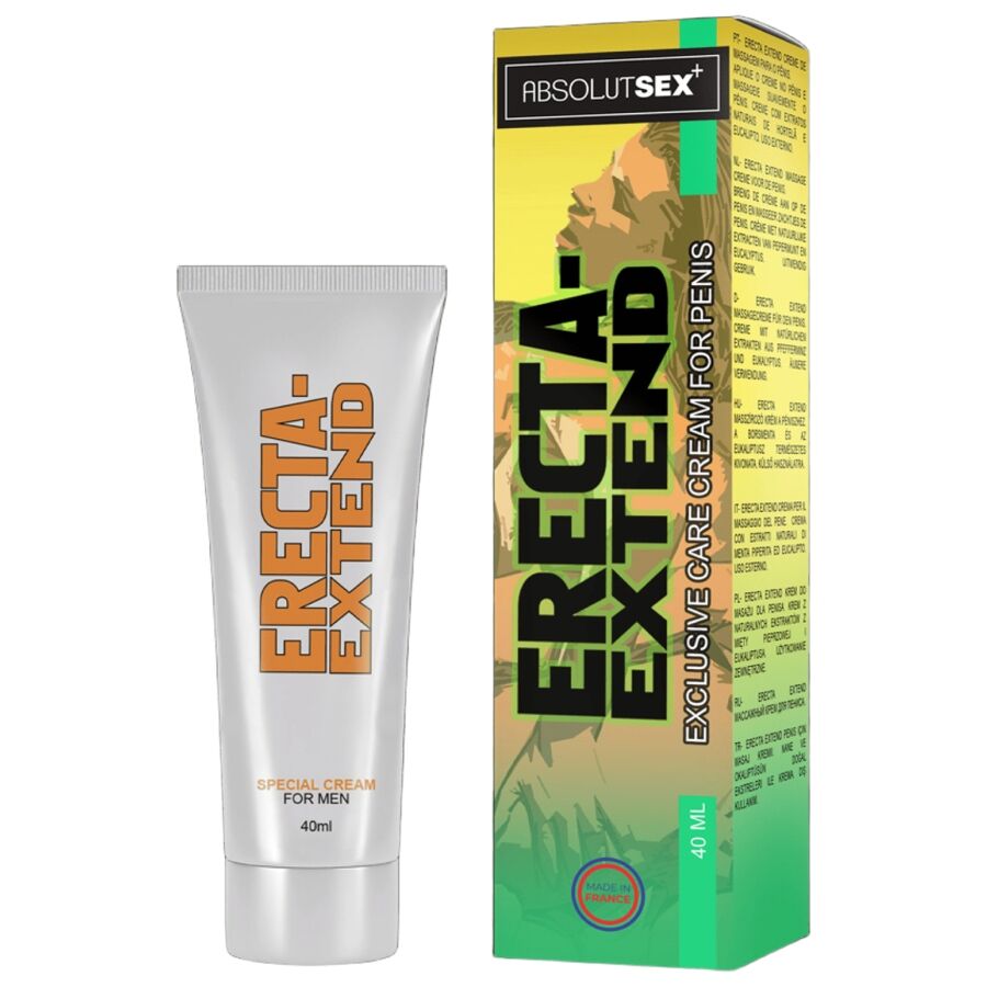 RUF - ERECTA EXTEND CREME RETARDADOR E REFRESCANTE 40ML