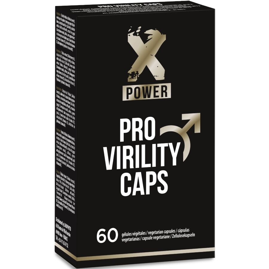 XPOWER - CÁPSULAS DE VIRILIDADE PROFISSIONAIS 60 UNIDADES